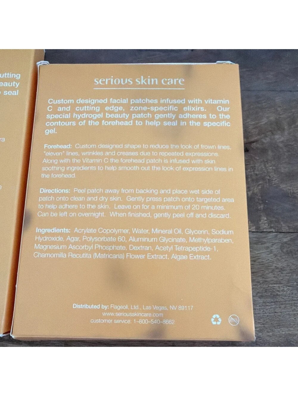 Serious Skincare zone vitamin